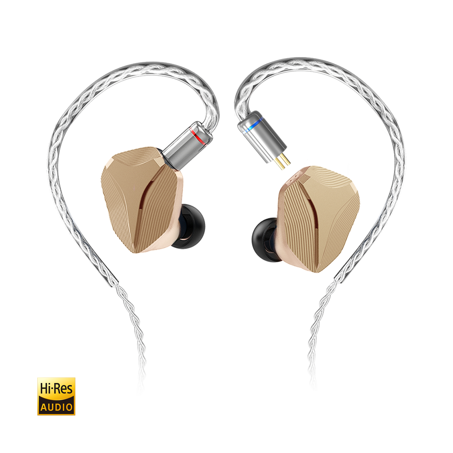 Hidizs MP145 Planar Magnetic IEMs – Limited Golden Titanium Hidizs MP145 Planar Magnetic IEMs – Limited Golden Titanium