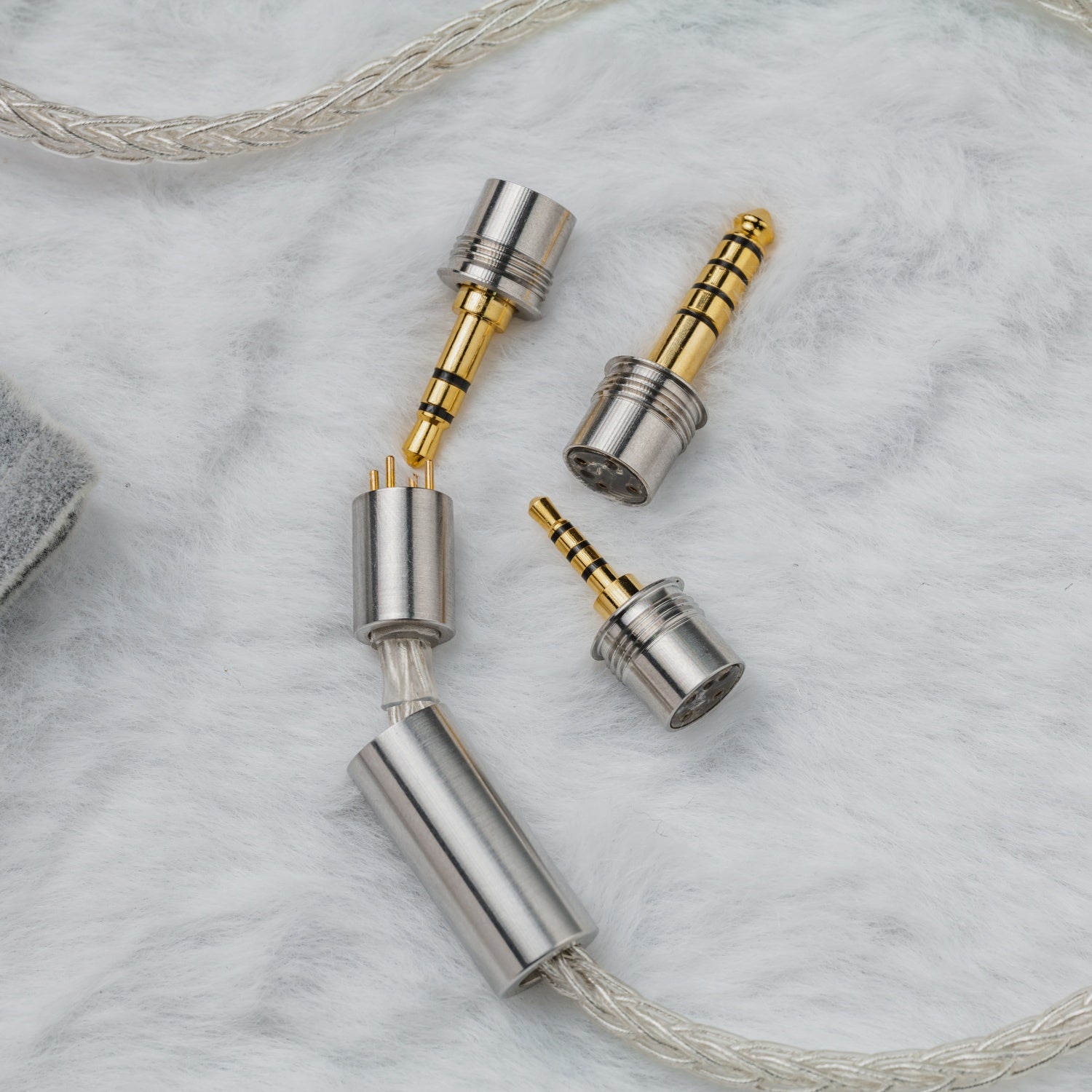 HIDIZS BL10-RC 6N Monocrystalline Silver Earphone Upgrade Cable