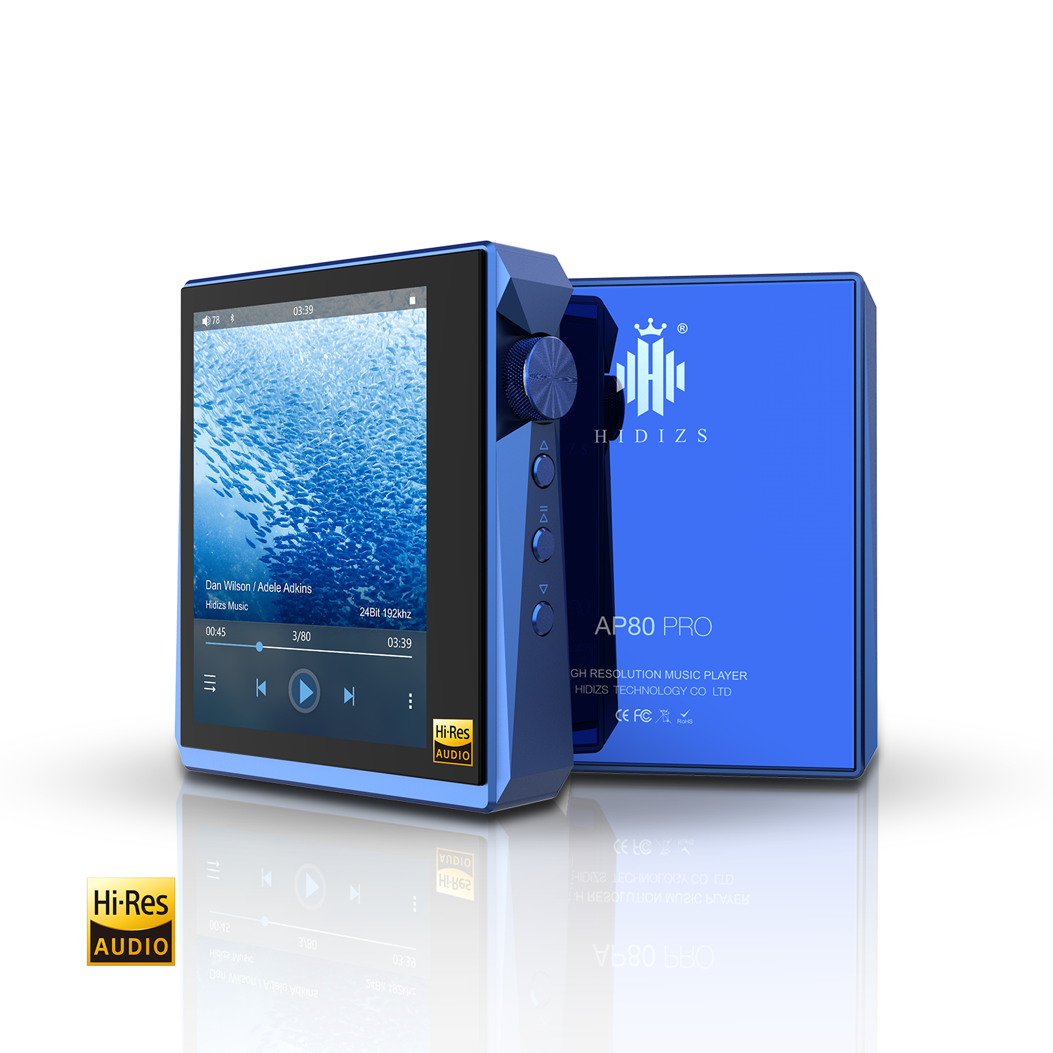 HIDIZS AP80 PRO Portable LDAC Lossless MQA Music Player