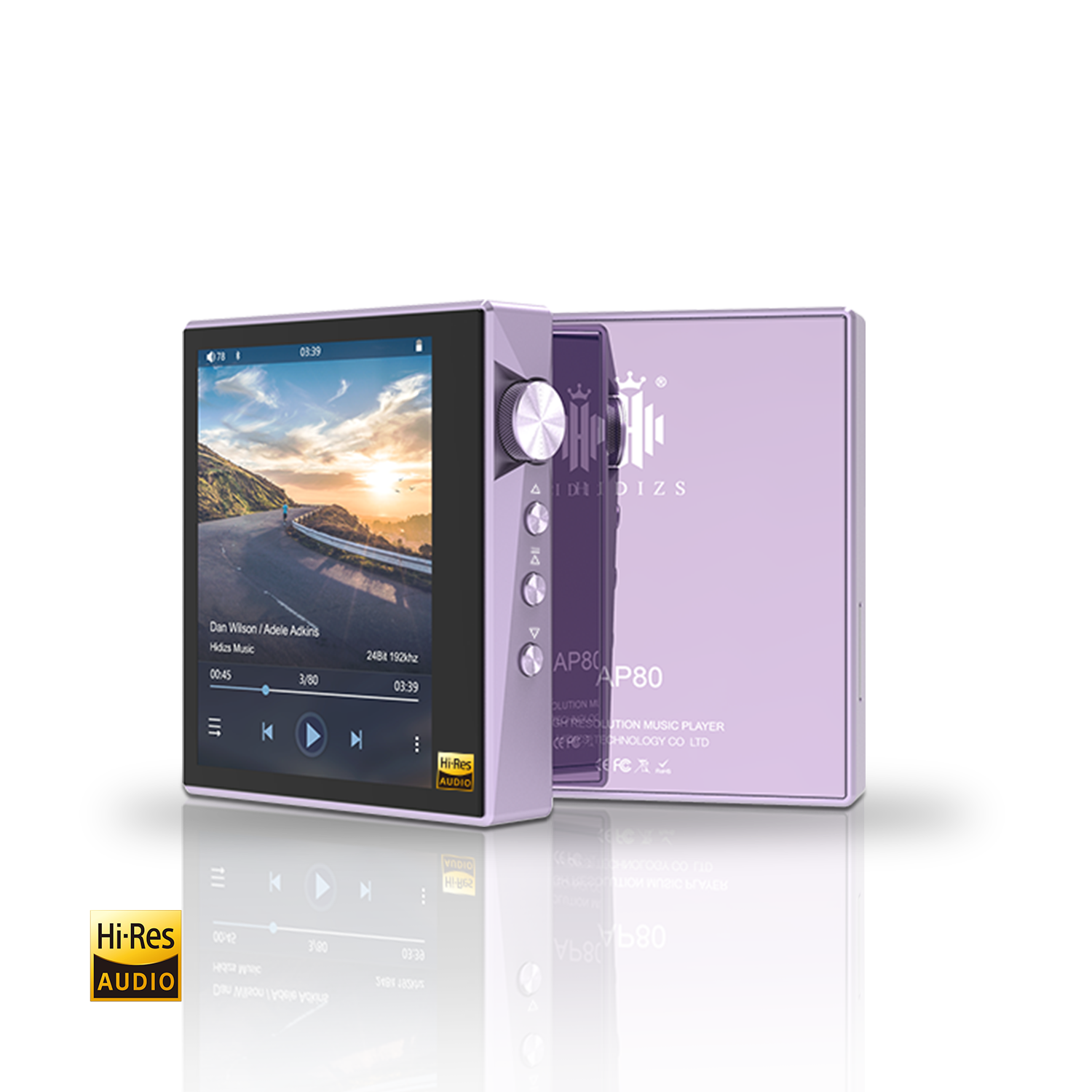 HIDIZS AP80 Portable Hi-Res LDAC Music Player