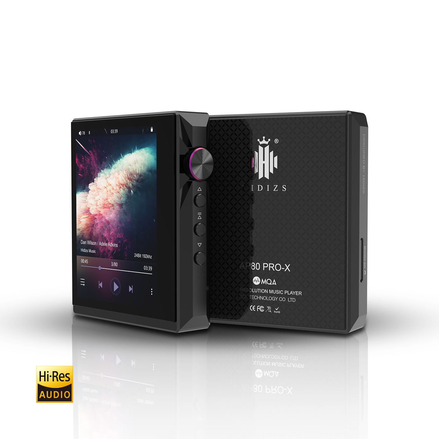 【完動品】HIDIZS AP80 PRO-X DAP USBDAC AP80 Pro-X HiFi Music Player – Balanced Sound & Portable