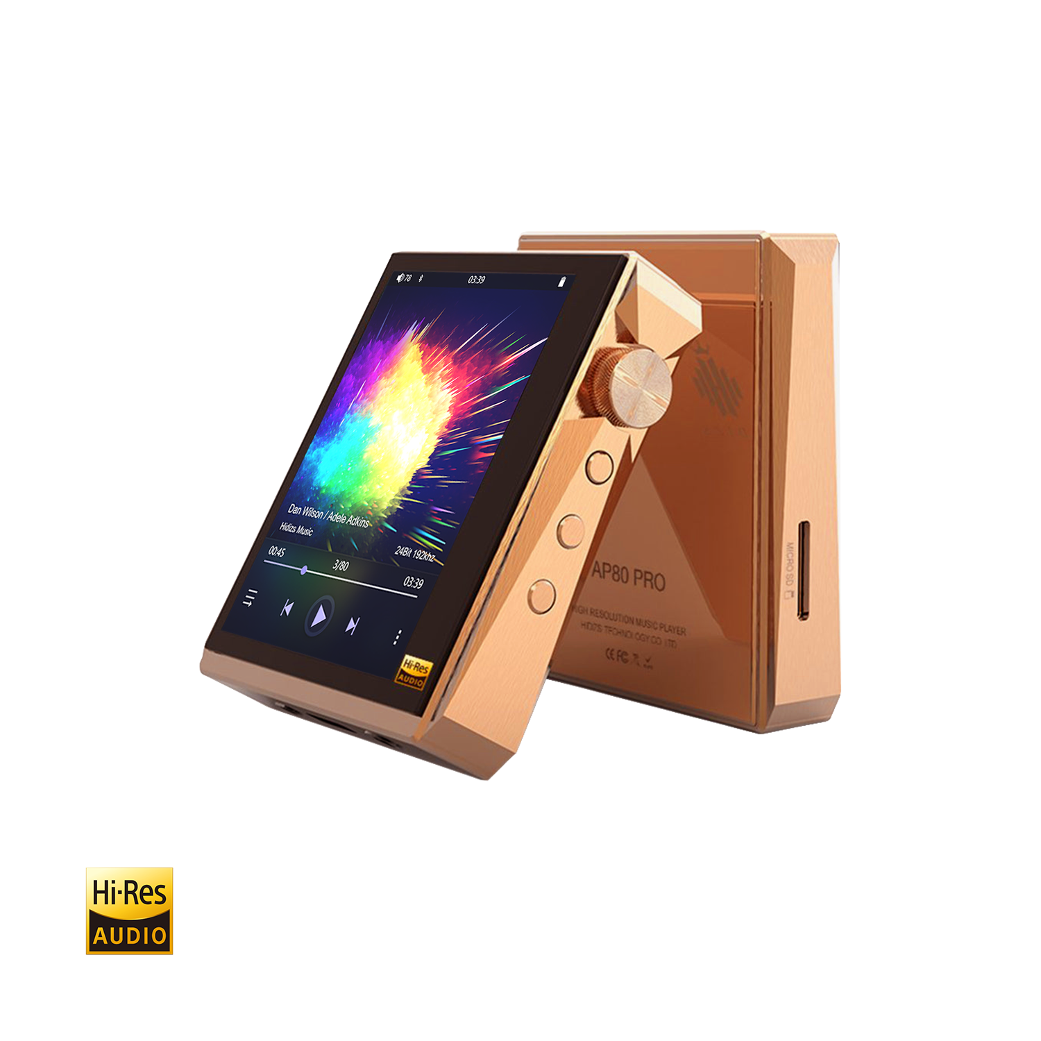 HIDIZS AP80 PRO Portable LDAC Lossless MQA Music Player