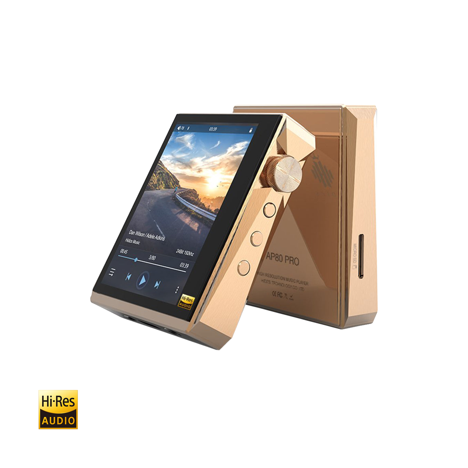 HIDIZS AP80 PRO Portable LDAC Lossless MQA Music Player