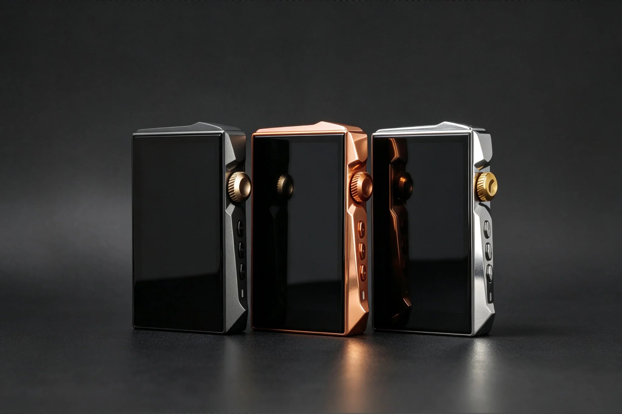 Three material front