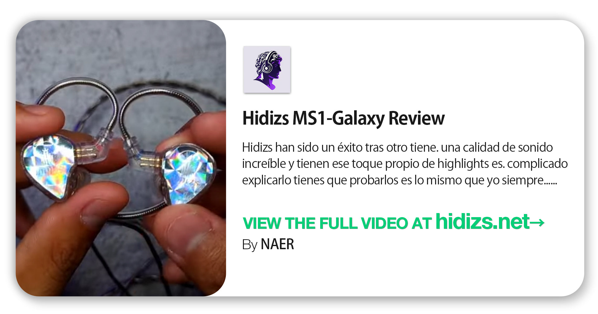 Hidizs MS1-Galaxy Review - NAER