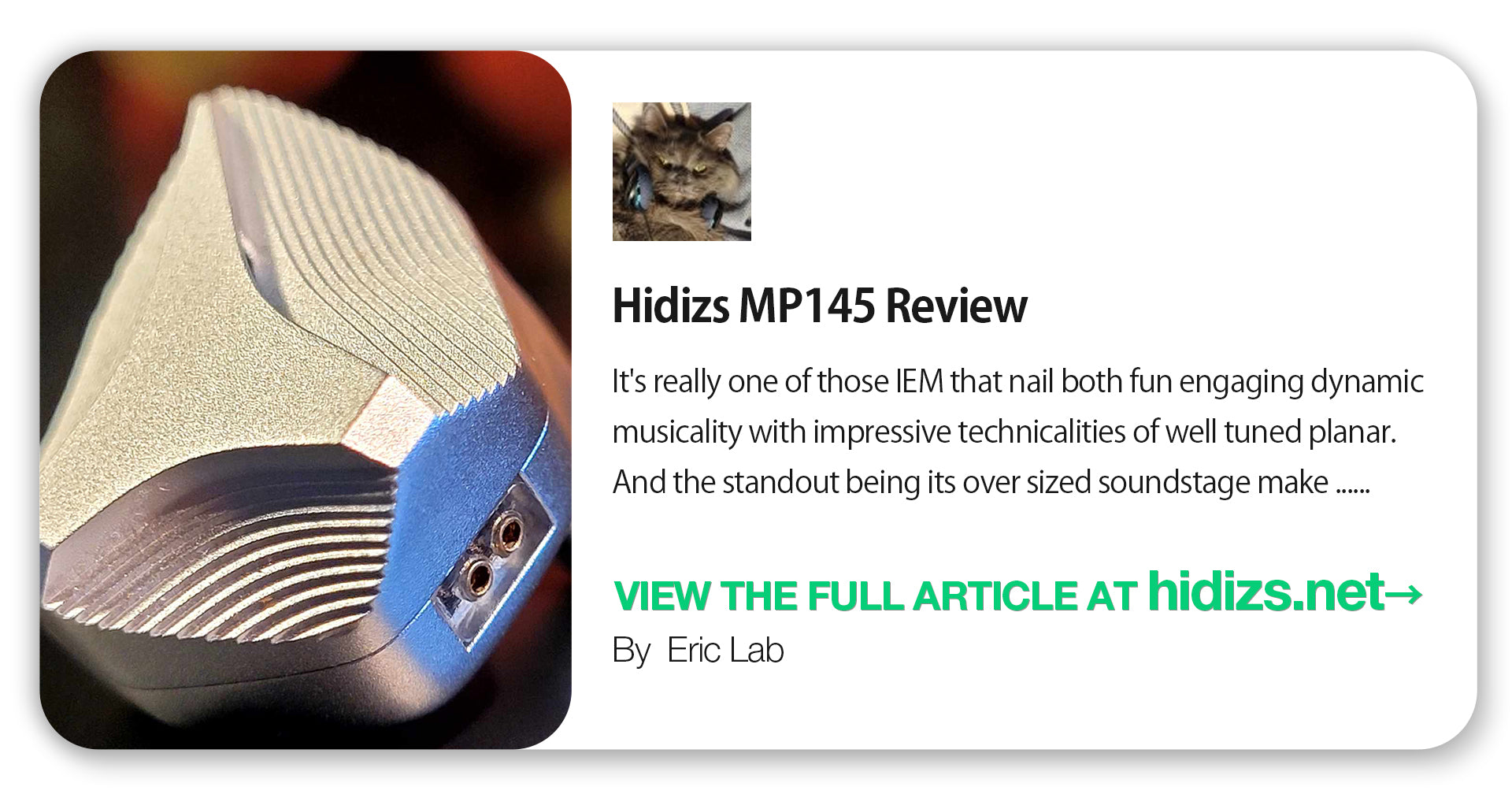 Hidizs MP145 Review - Eric Lab