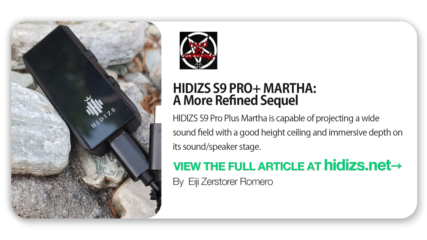 HIDIZS S9 Pro Plus Martha Review - Eiji Zerstorer Romero