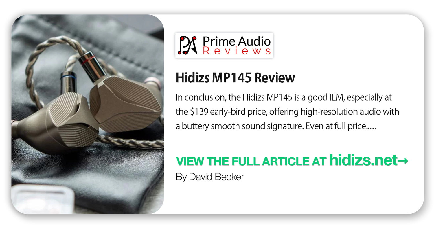 Hidizs MP145 Review - Prime Audio Reviews