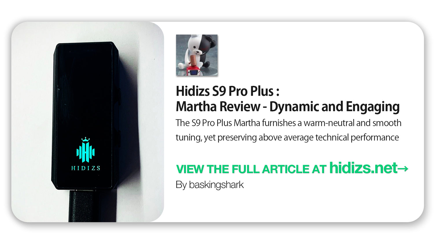Hidizs S9 Pro Plus Martha Review - baskingshark