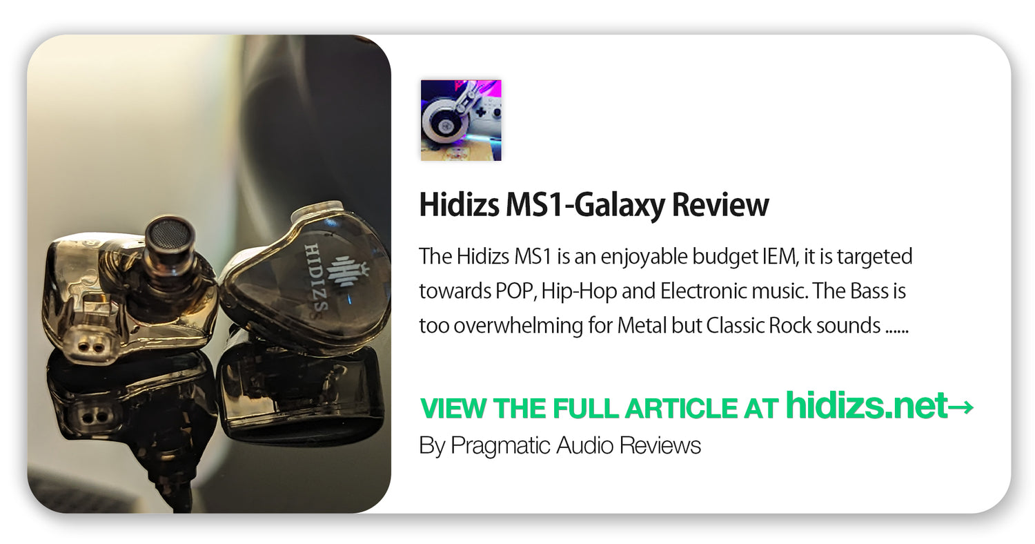 Hidizs MS1-Galaxy Review - Pragmatic Audio Reviews