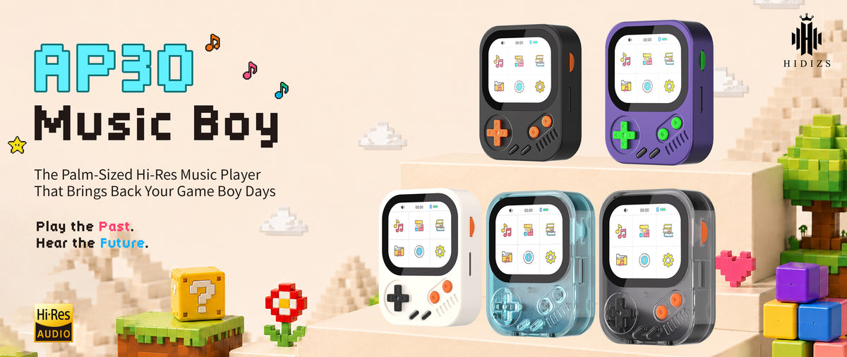 HIDIZS AP30 Music Boy — The Truly Wearable Palm-Sized Hi-Res Music Pla
