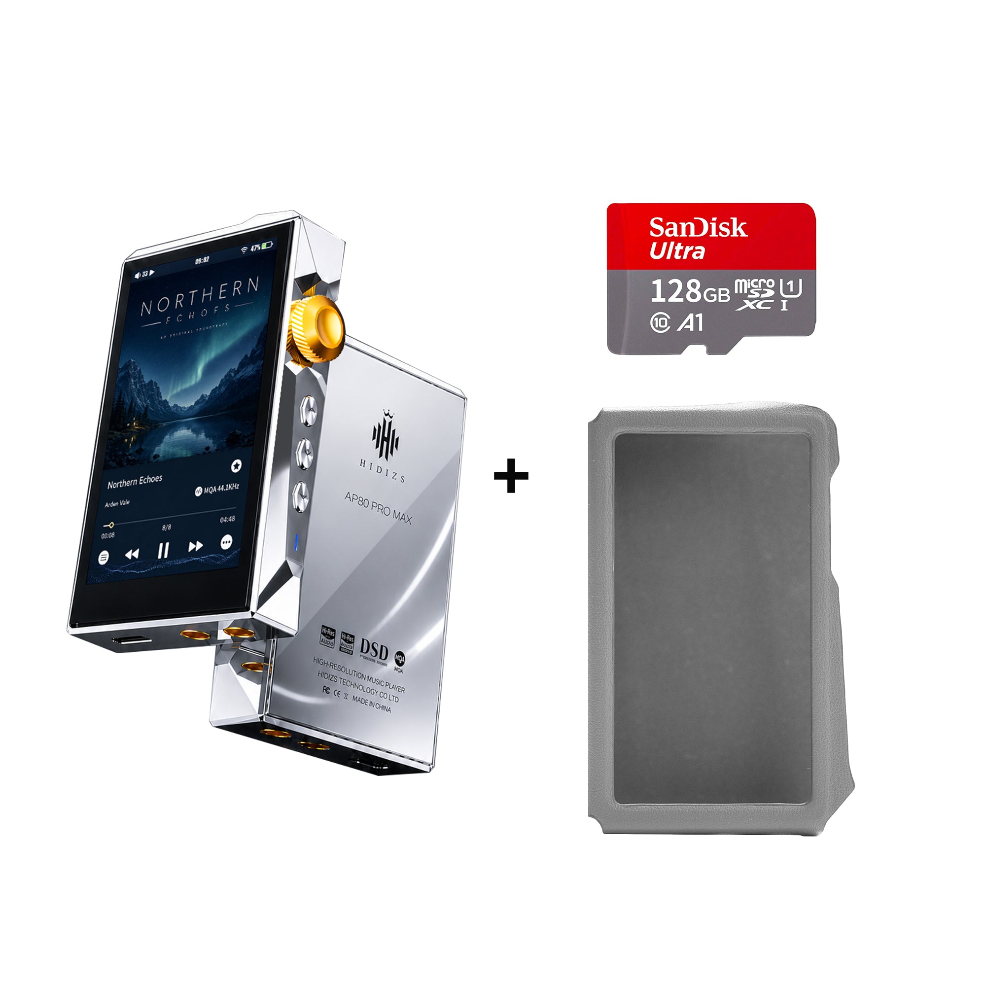 HIDIZS AP80 PRO MAX Titanium Edition All-in-One Hi-Res Streaming Music