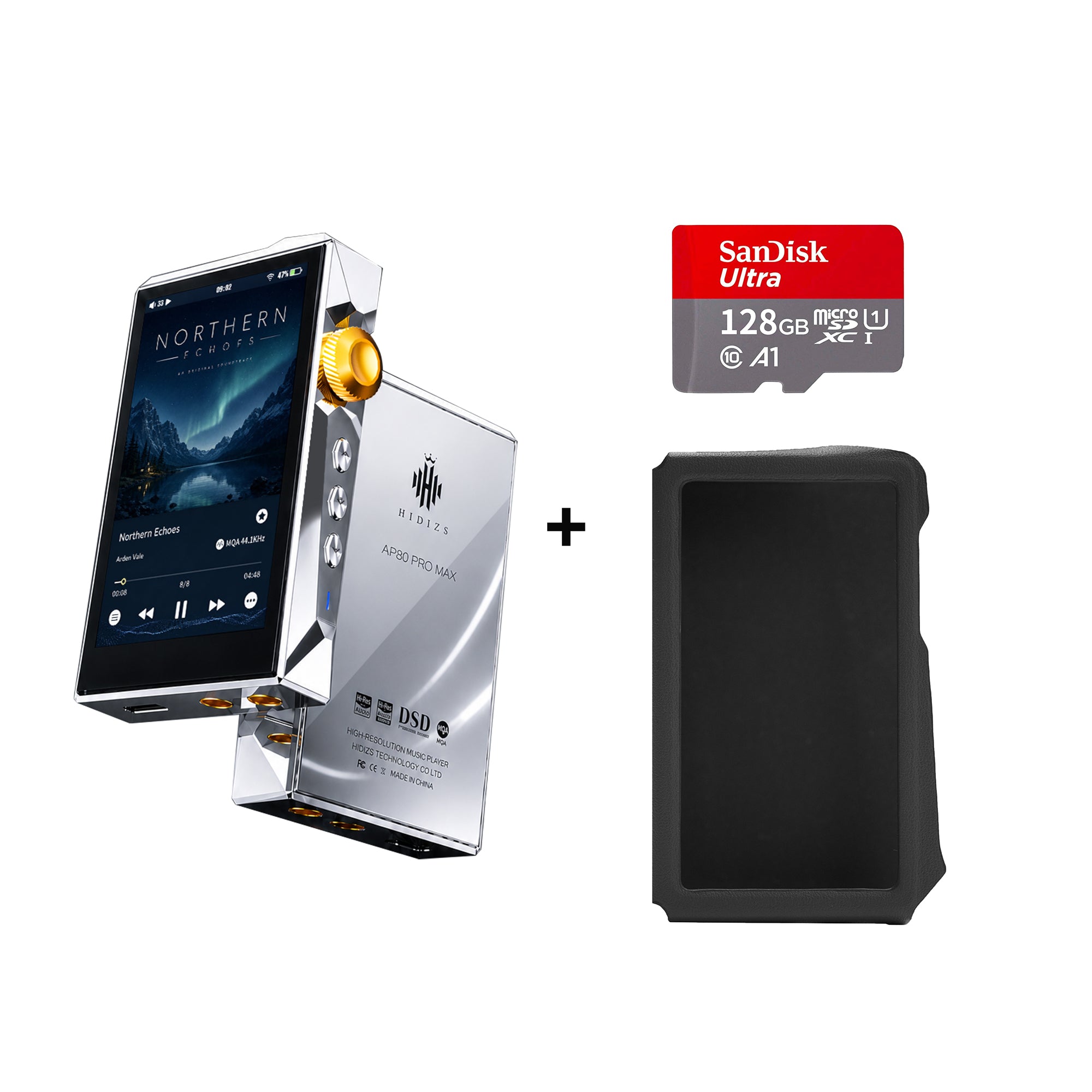 HIDIZS AP80 PRO MAX Titanium Edition All-in-One Hi-Res Streaming Music