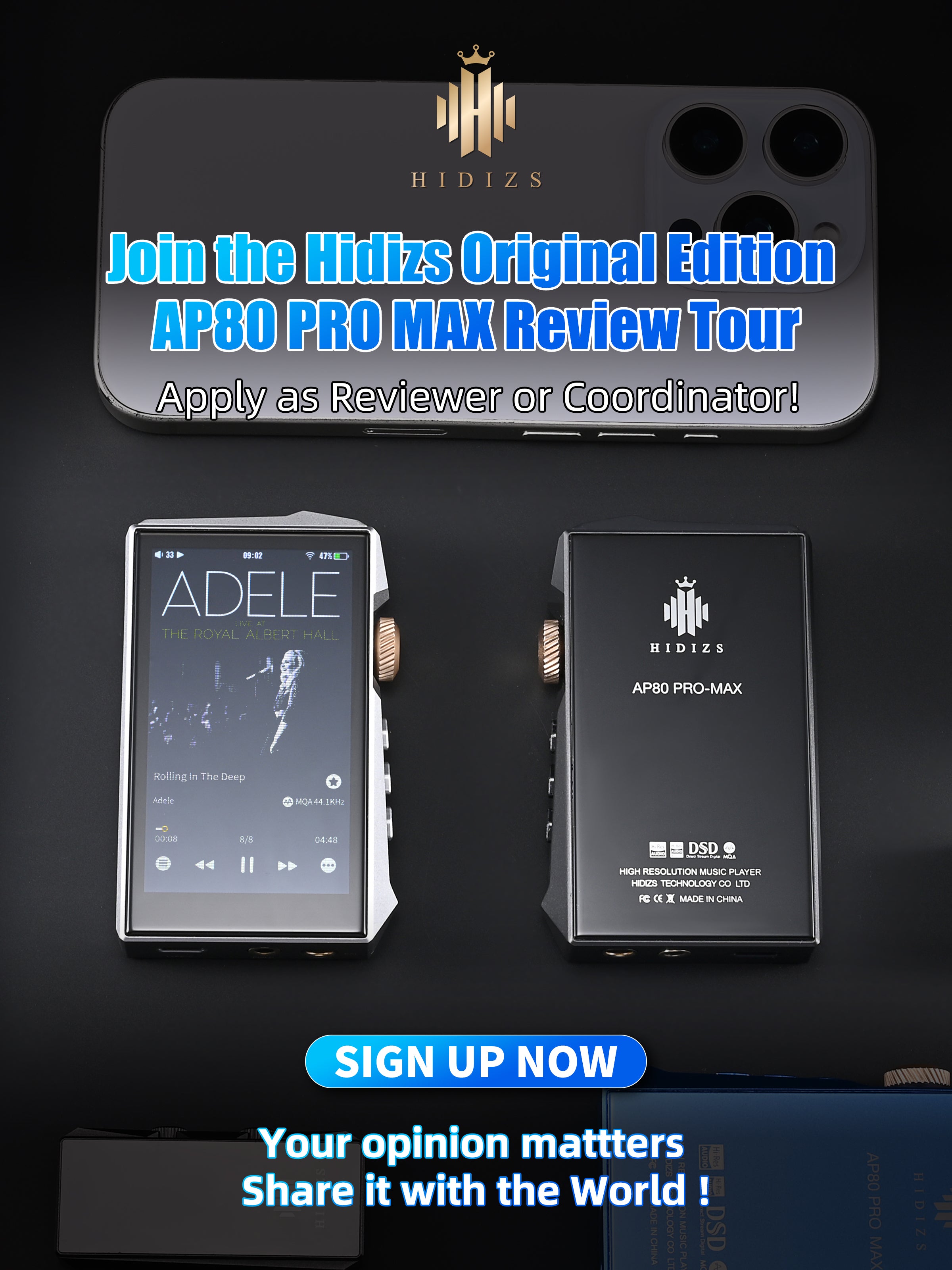 HIDIZS AP80 PRO MAX Review Tour