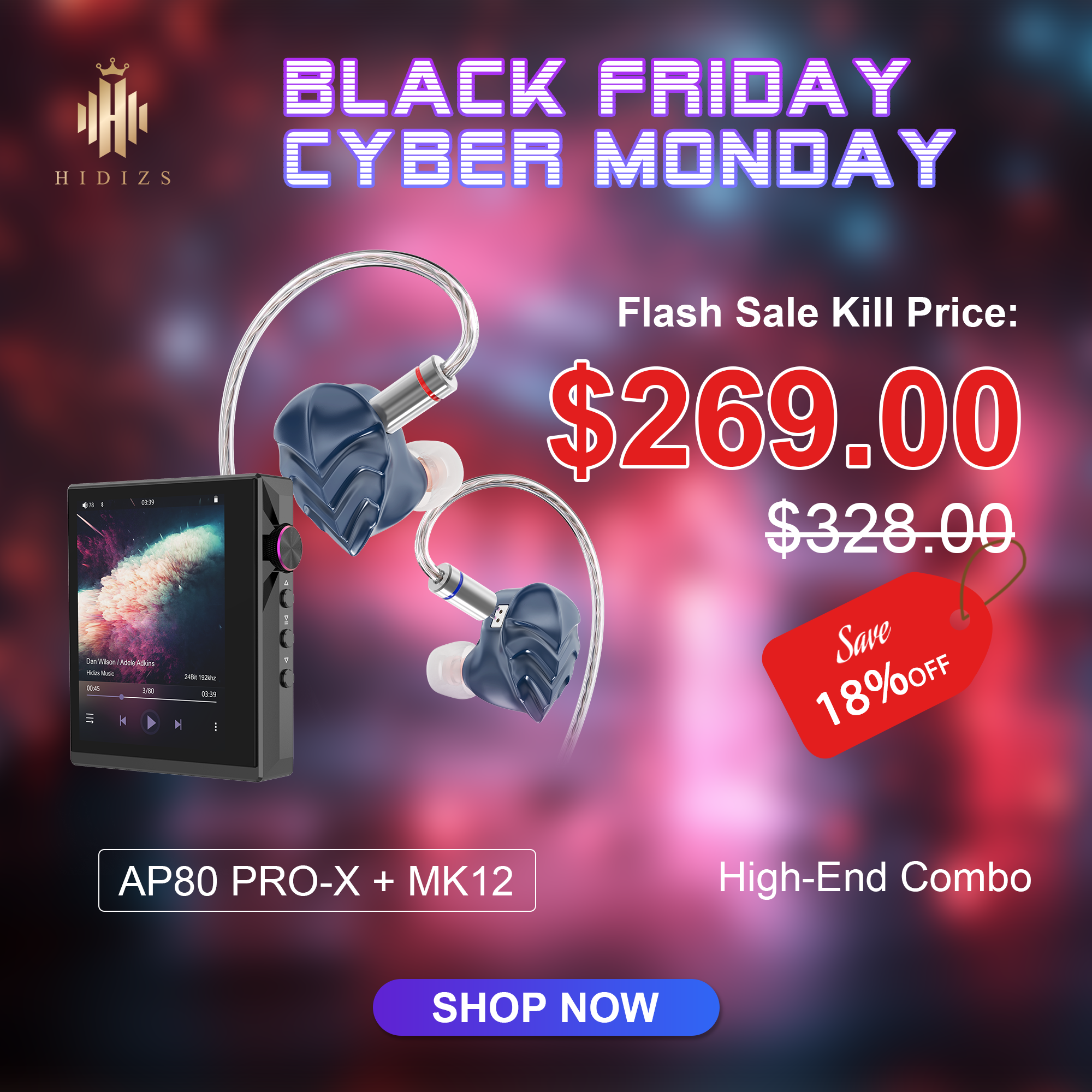 HIDIZS MK12 Turris + AP80 PRO-X