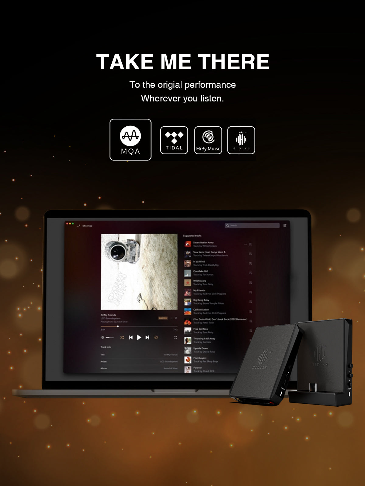 DH80S Portable Balanced DAC & AMP | Hidizs
