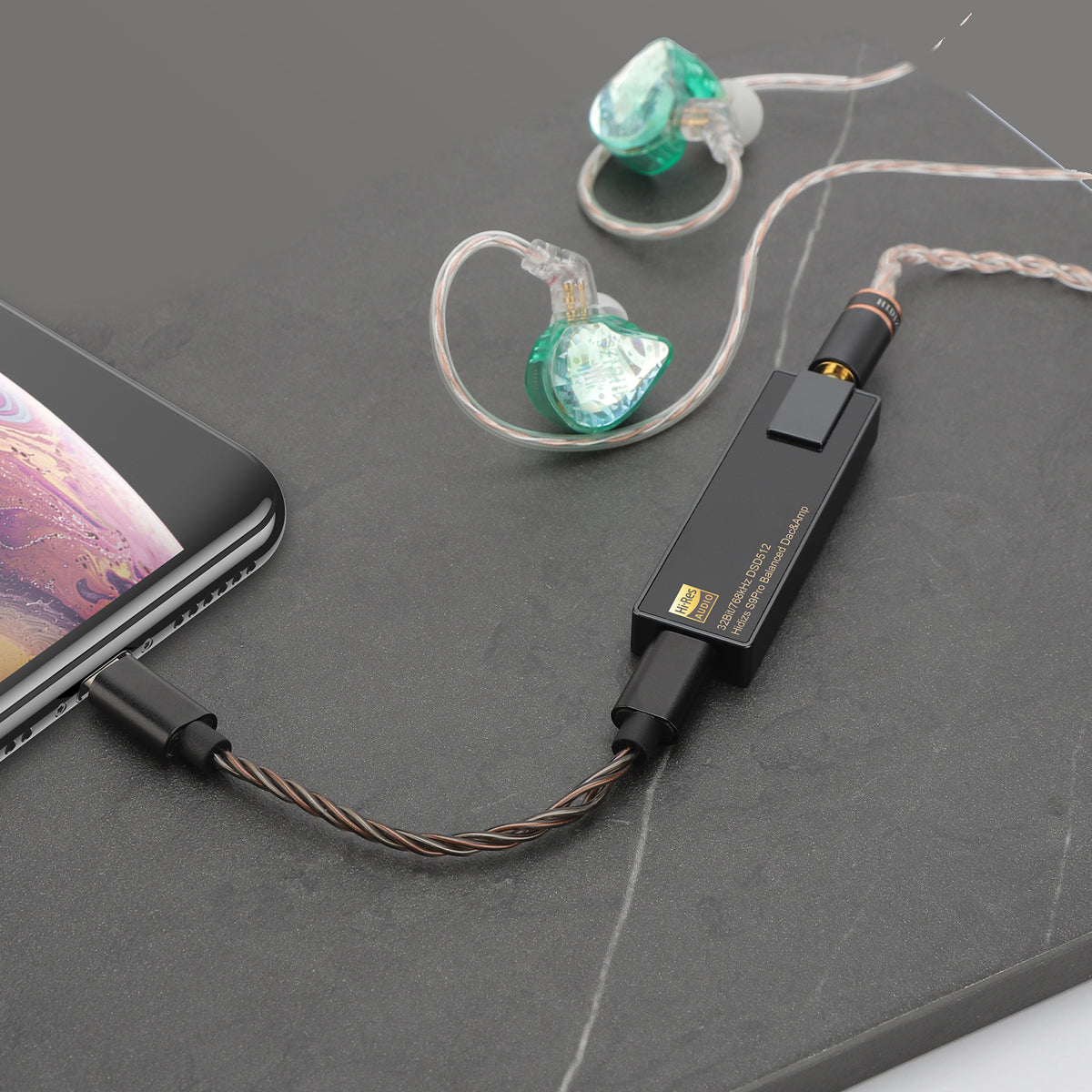Lt02 Cable Protection Hidizs LT02 USB-C to Lightning Cable | Hidizs