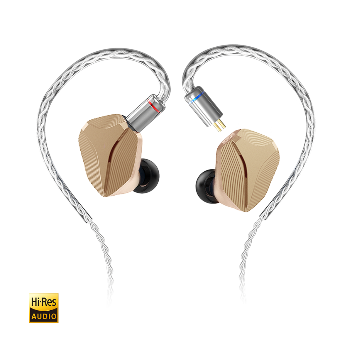 Hidizs MP145 Planar Magnetic IEMs – Limited Golden Titanium Hidizs MP145 Planar Magnetic IEMs – Limited Golden Titanium