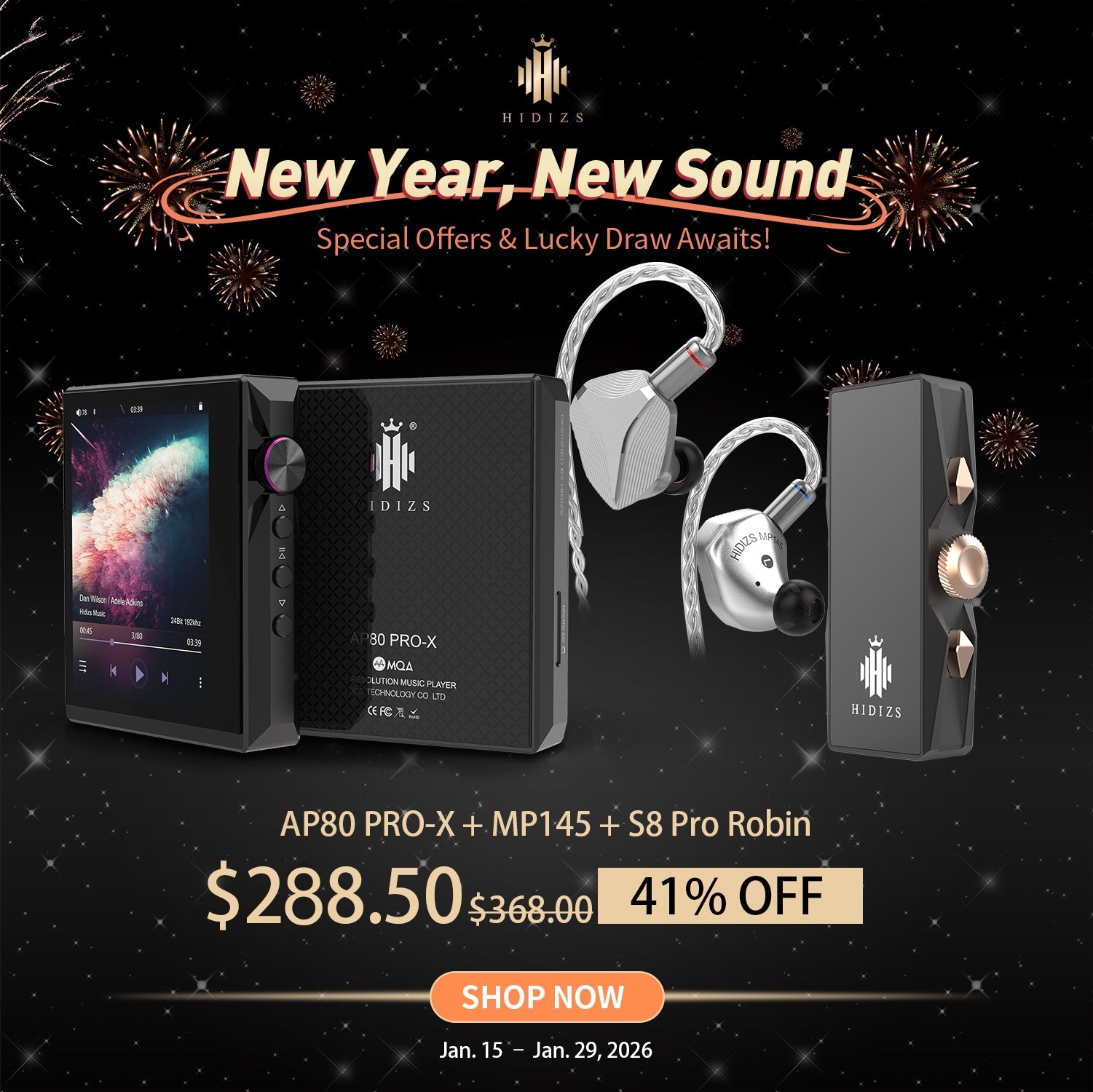 AP80 PRO-X + MP145 + S8 Pro Robin Bundle