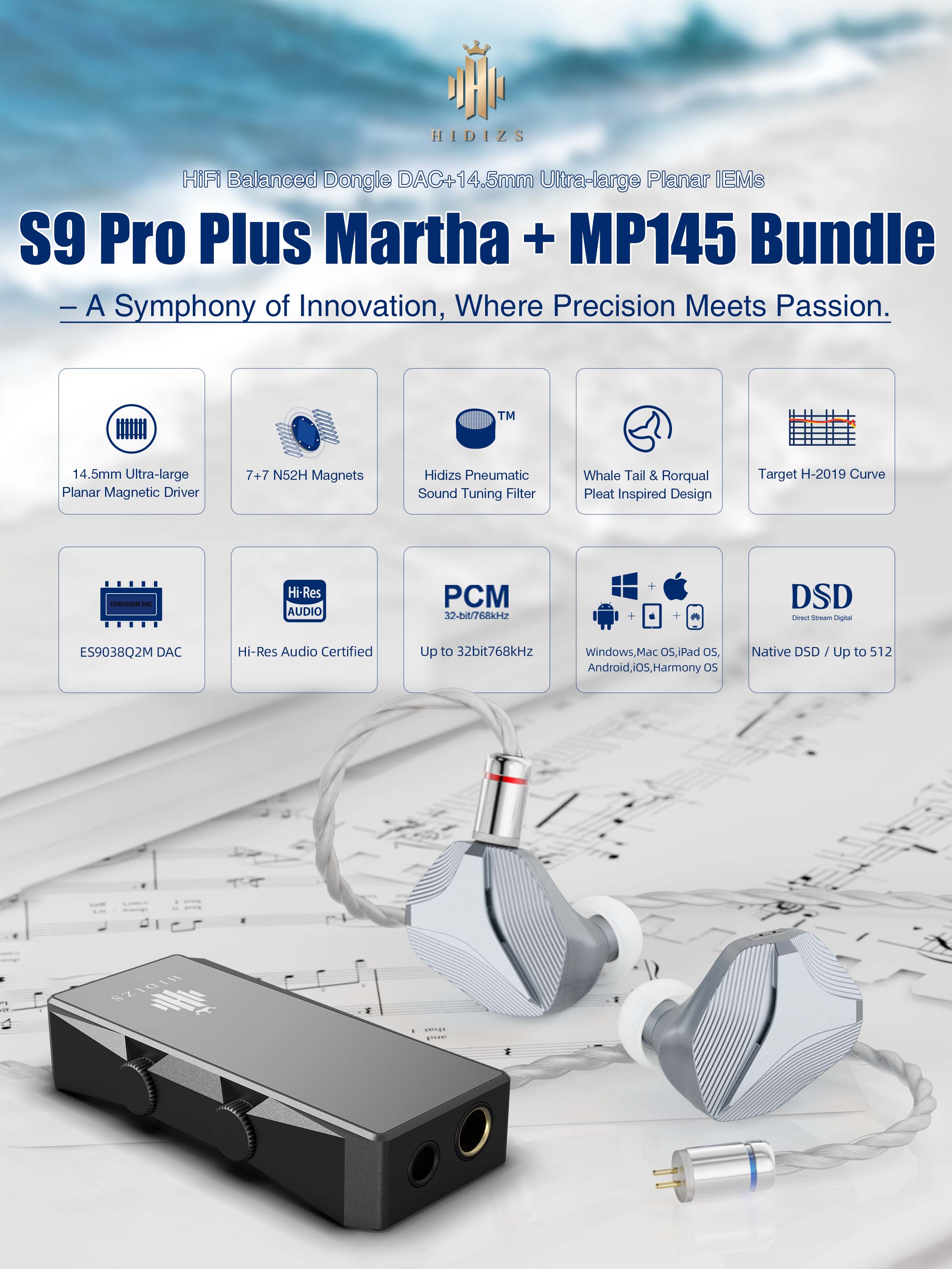 S9 Pro Plus + MP145 Bundle