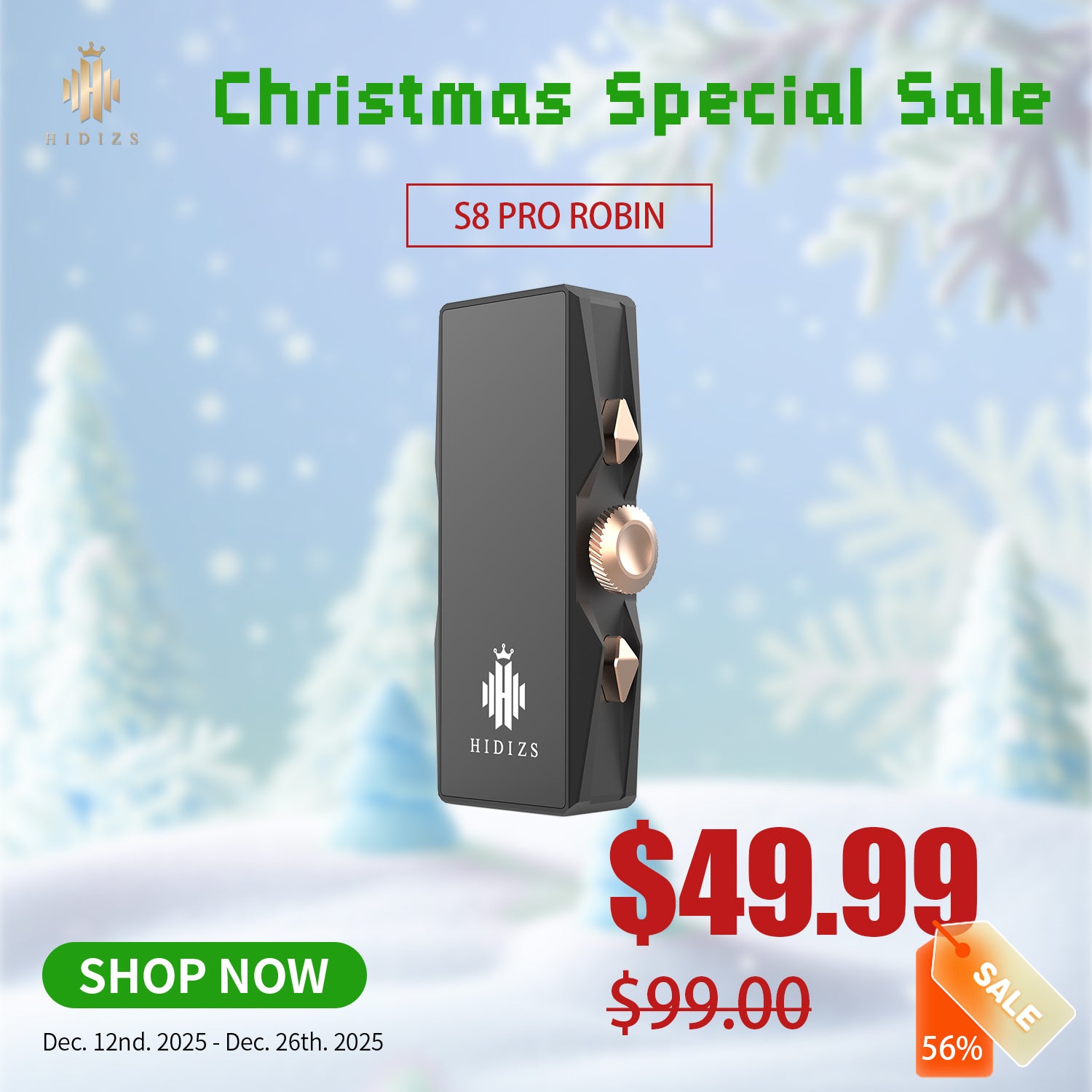 HIDIZS S8 Pro Robin HiFi Balanced Dongle DAC