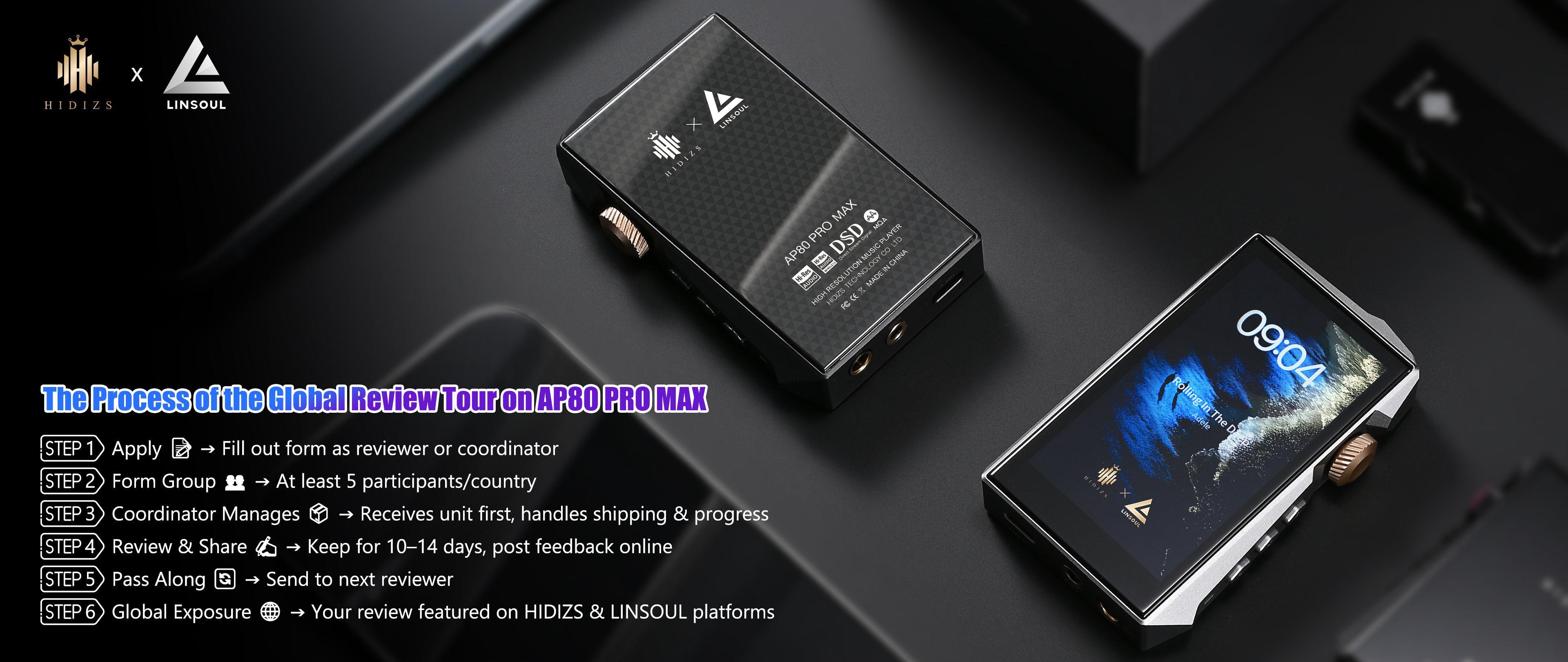 HIDIZS x LINSOUL AP80 PRO MAX Review Tour