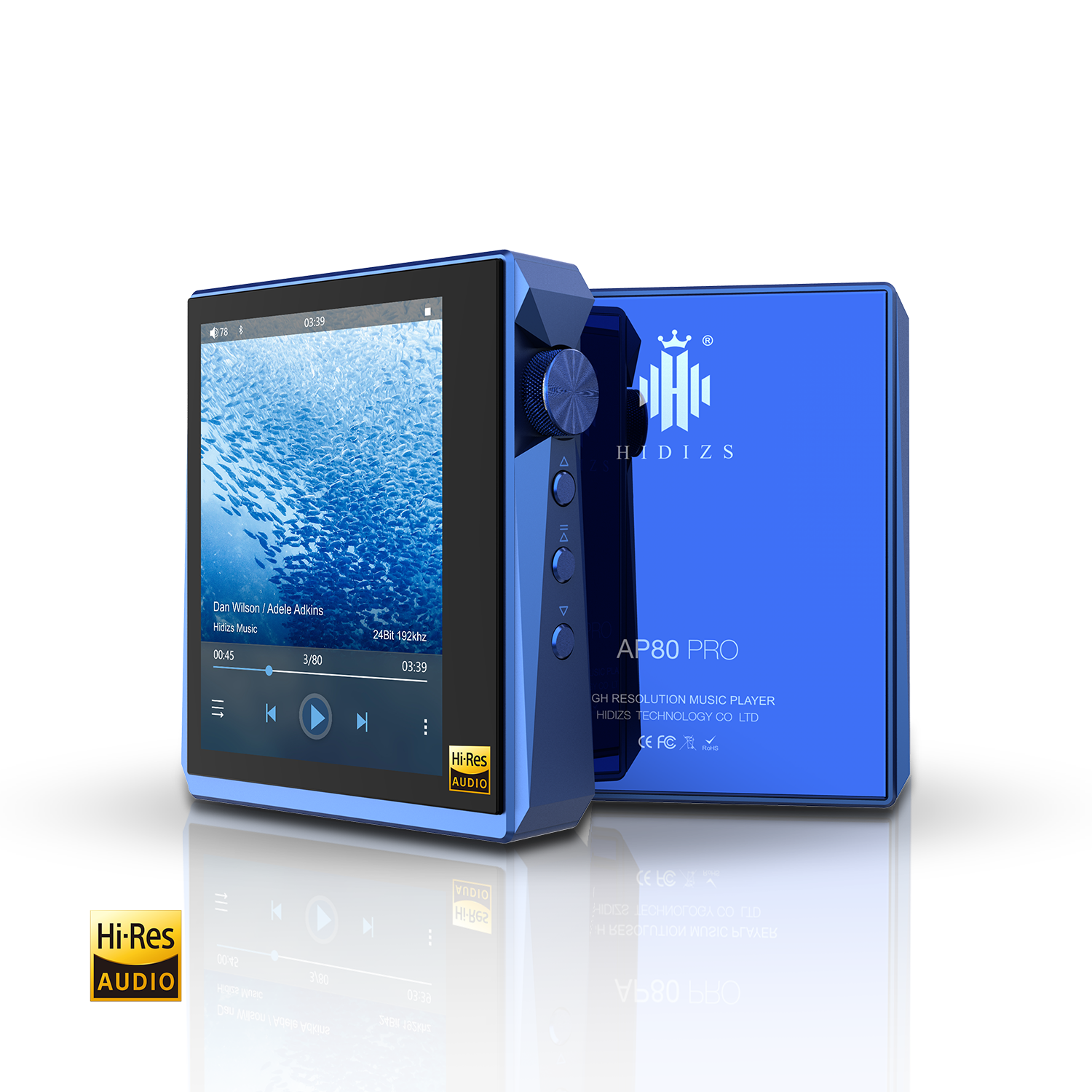 Hidizs AP80 Pro Portable LDAC Lossless MQA Music Player