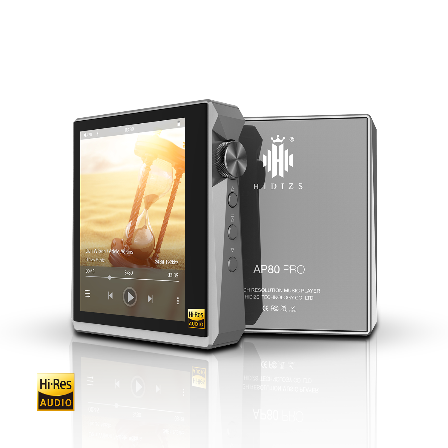 Hidizs AP80 Pro Portable LDAC Lossless MQA Music Player