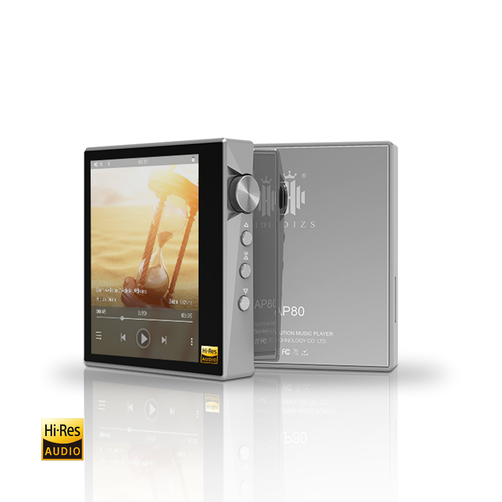 最新人気 Hidizs AP80 Stainless Steel Portable Hi-Res Music Player ポータブルプレーヤー