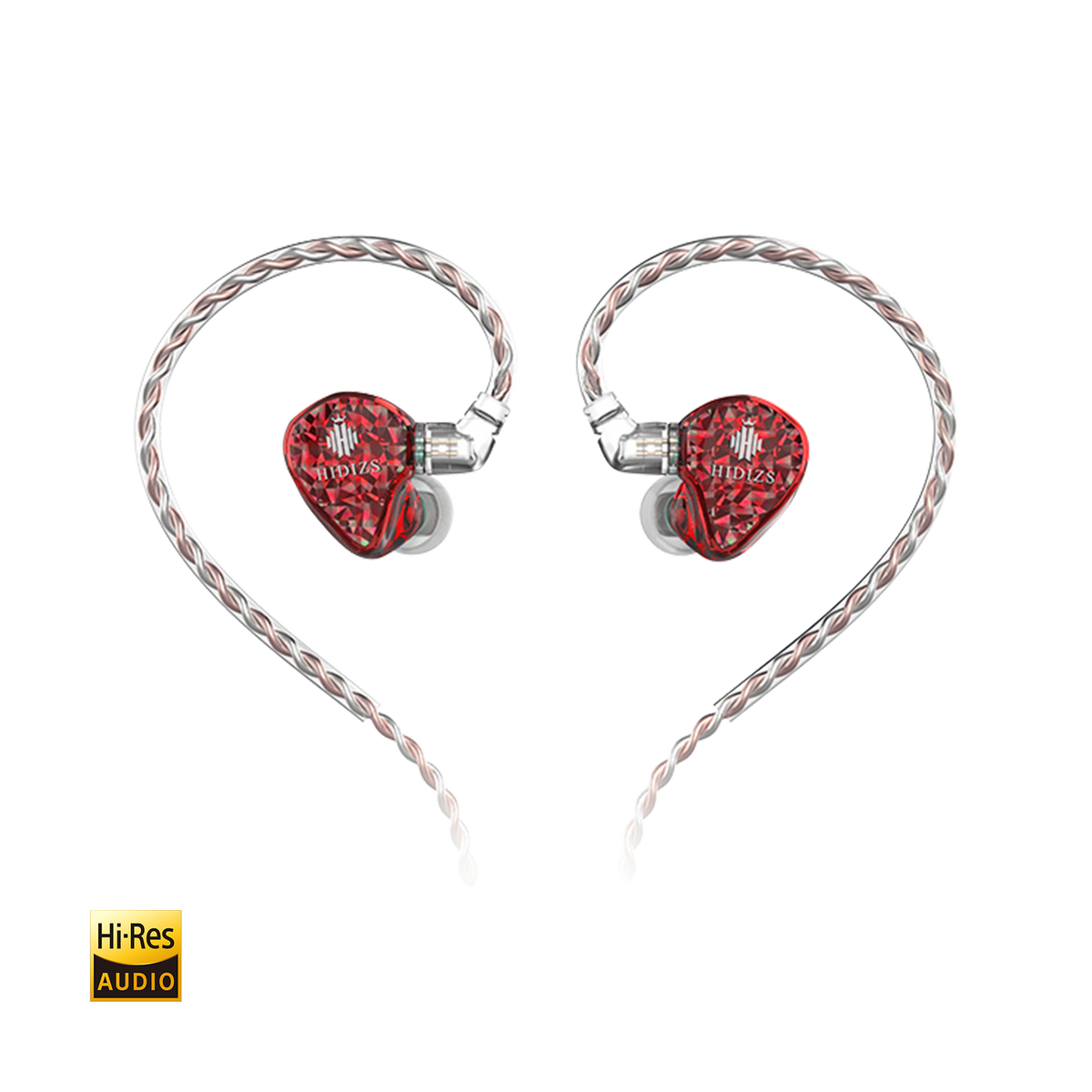 Mermaid MS2 Hybrid Dual Drivers HiFi Earphones Hidizs