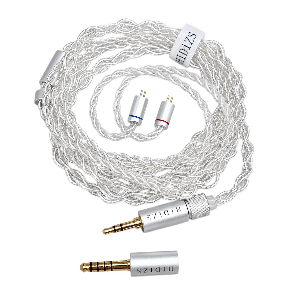 HIDIZS MP145 PRO 3.5mm & 4.4mm Interchangeable Earphone Upgrade Cable HIDIZS MP145 PRO 3.5mm & 4.4mm Interchangeable Earphone Upgrade Cable