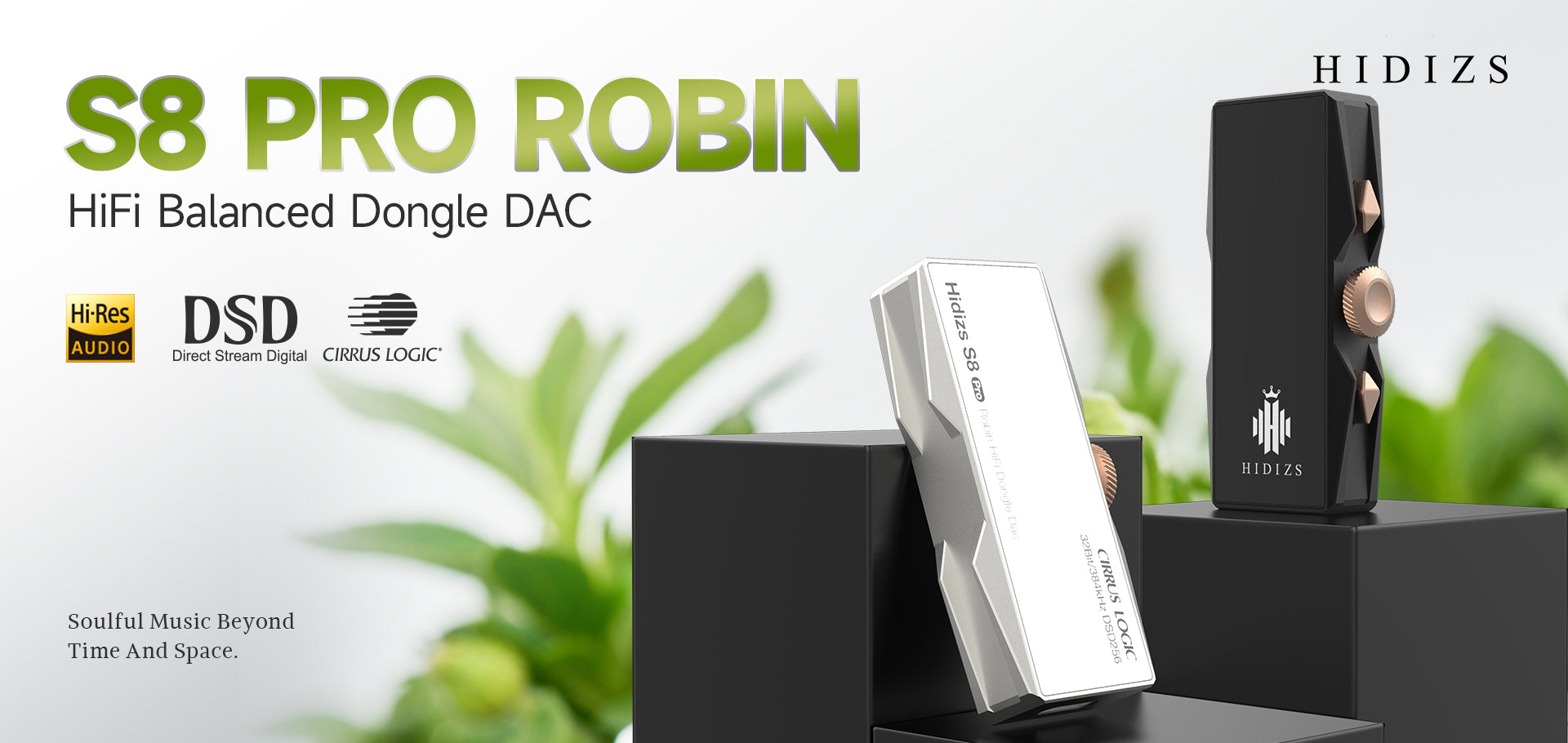 HIDIZS S8 Pro Robin – Balanced USB DAC Dongle for HiFi Audio