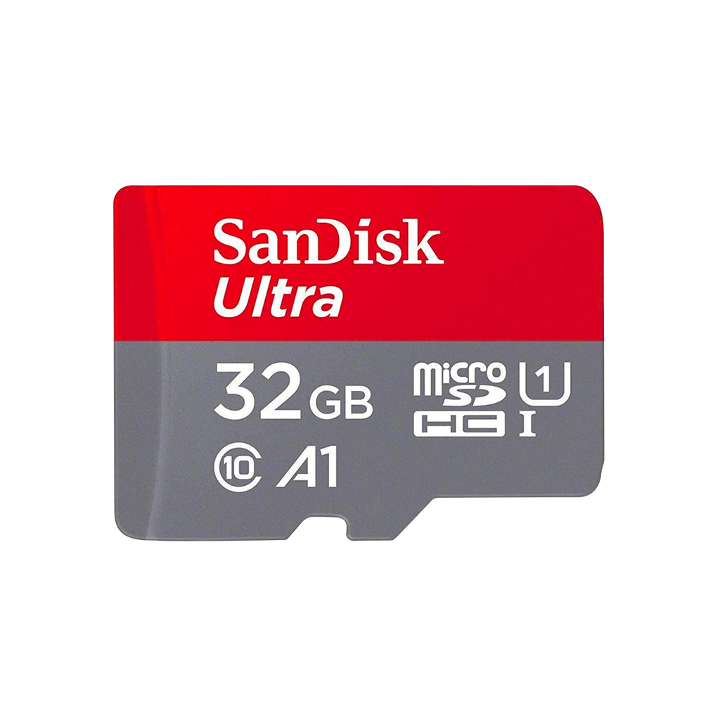 SanDisk 32GB Ultra microSDHC UHS-I Memory Card with Adapter - 98MB