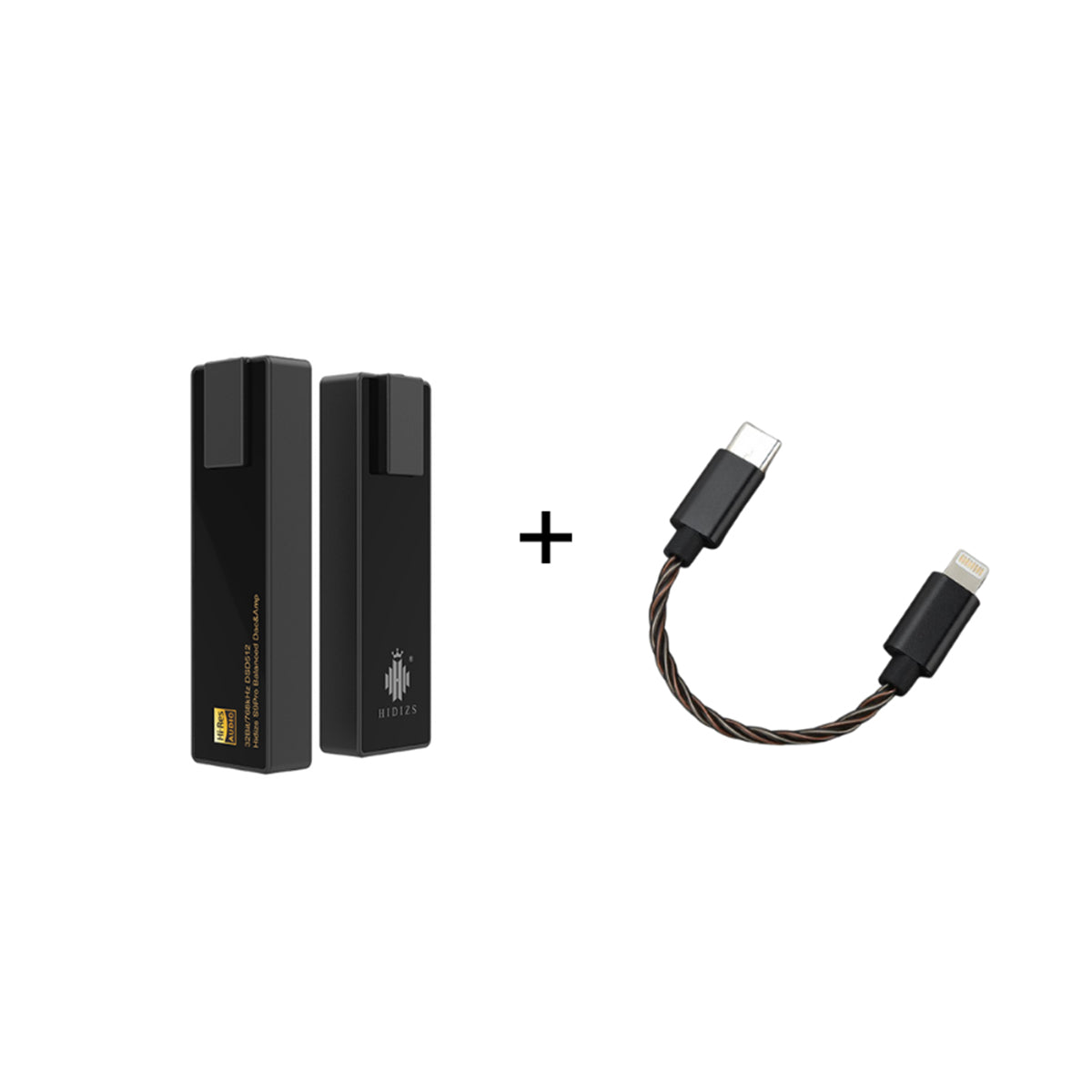 Hidizs S9 Pro DAC & AMP + LT02 USB-C to Lightning Cable Bundle